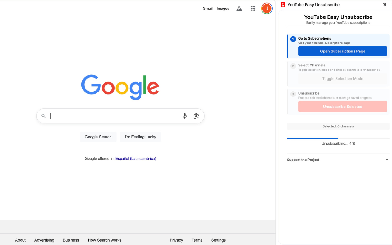 YouTube Easy Unsubscribe - 截图 2