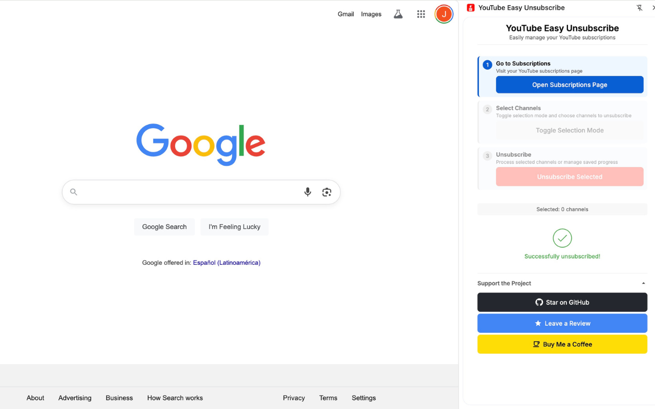 YouTube Easy Unsubscribe - 截图 4