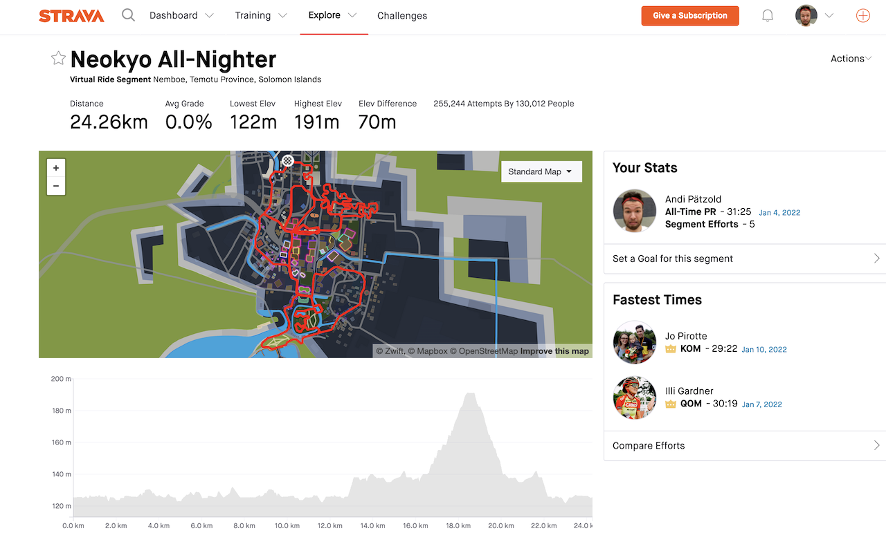 ZwiftMap for Strava - 截图 2
