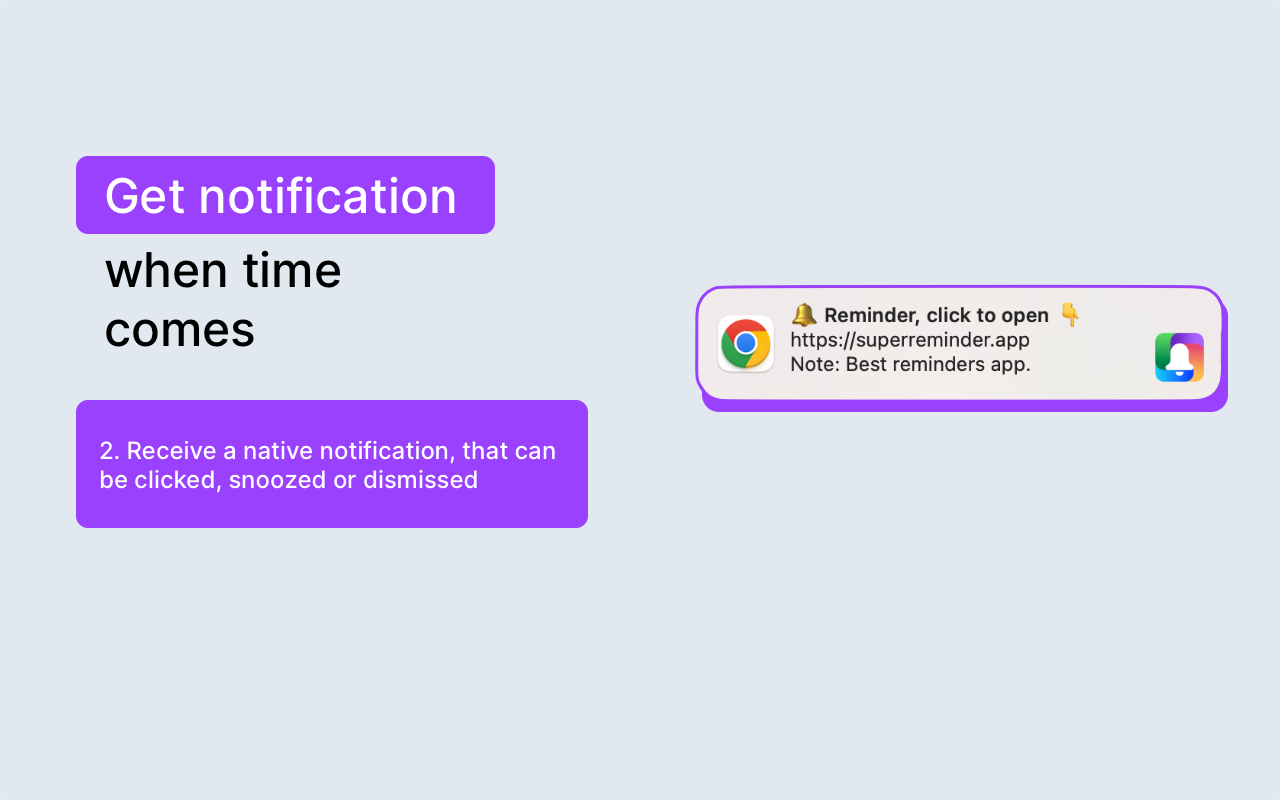 SuperReminder - Reminder of websites - 截图 1