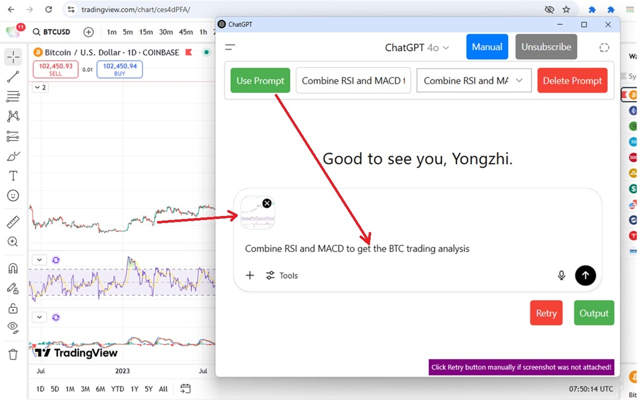 ChatGPT Visioner for Screenshot Reading and Analysis - 截图 4