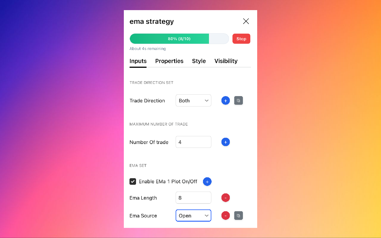 TradingView Supercharged - TradingView Strategy Optimizer - 截图 4