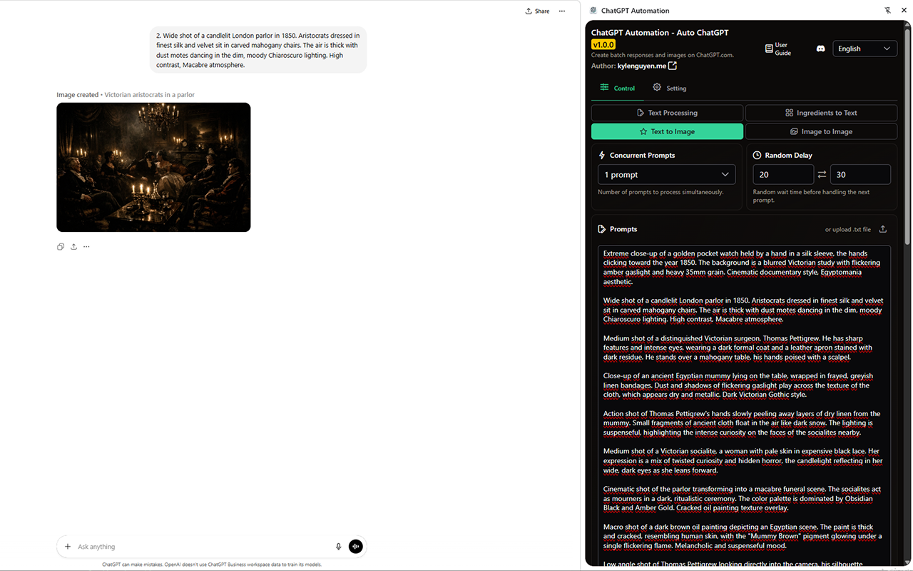 ChatGPT Automation - Auto ChatGPT on chatgpt.com - 截图 2