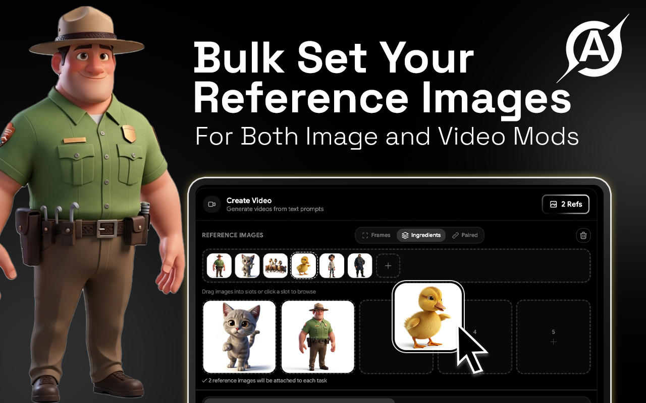 Grok Automator – Auto Grok Bulk Image & Video Generator - 截图 1