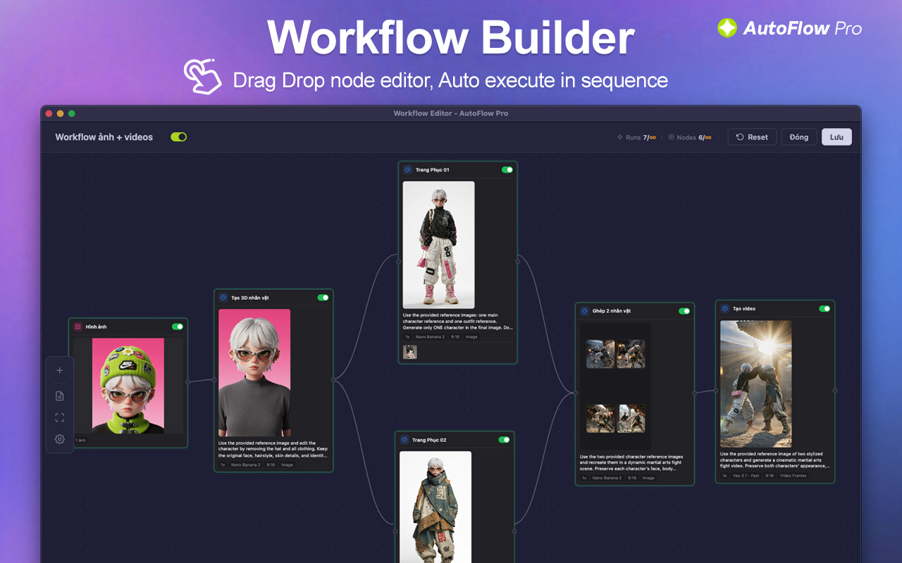 AutoFlow Pro - Flow Automation & Workflow Builder - 截图 4