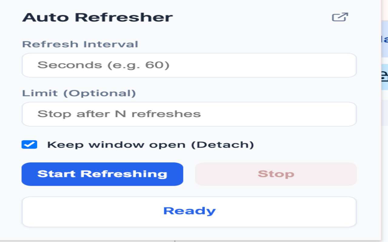 Page Auto-Refresher - 截图 2