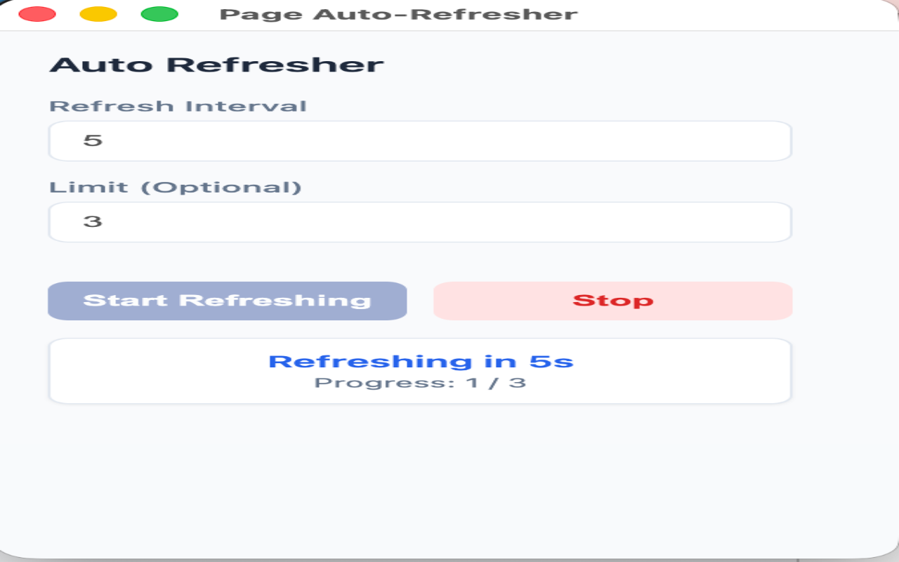 Page Auto-Refresher - 截图 3