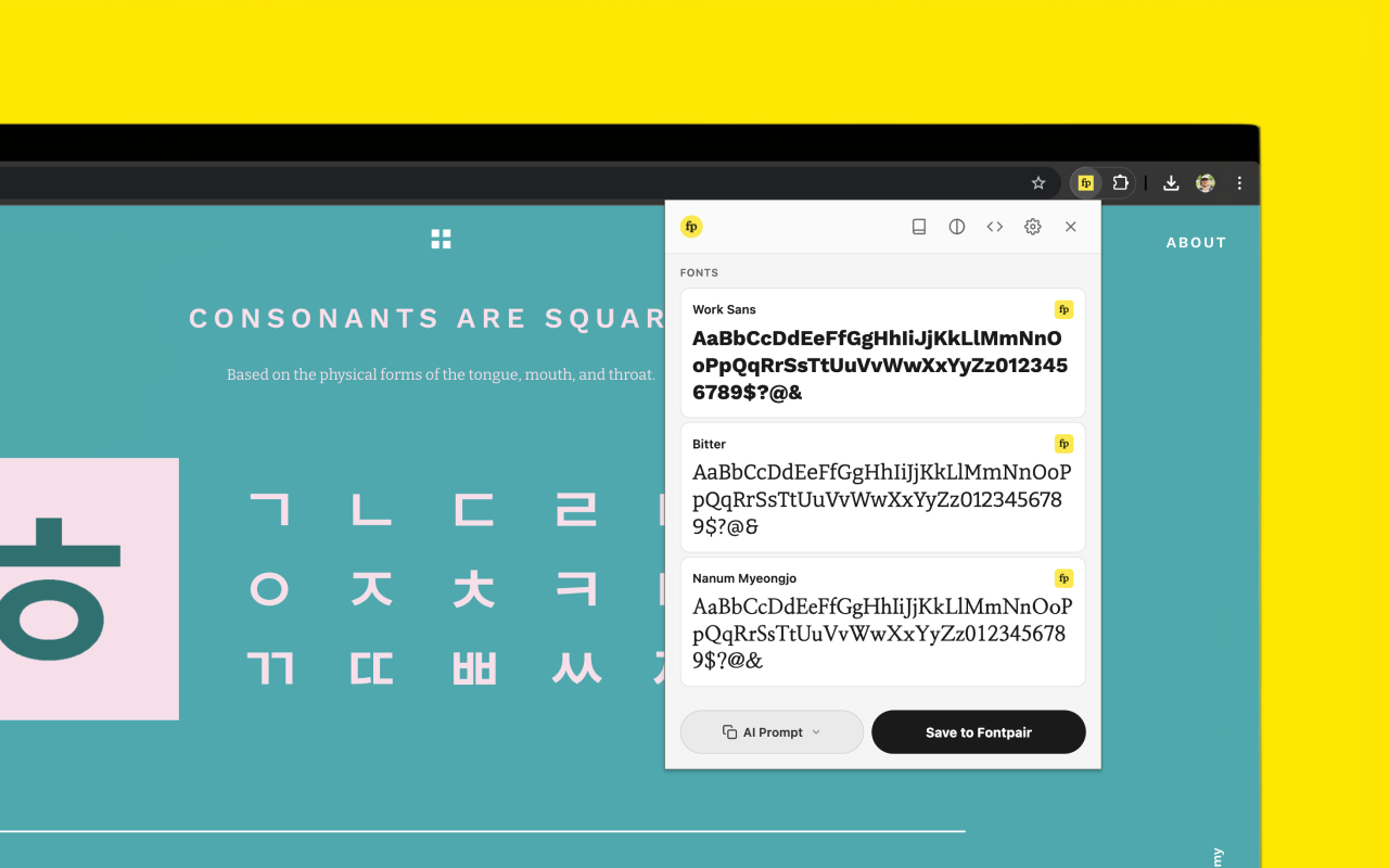 Fontpair - 截图 2