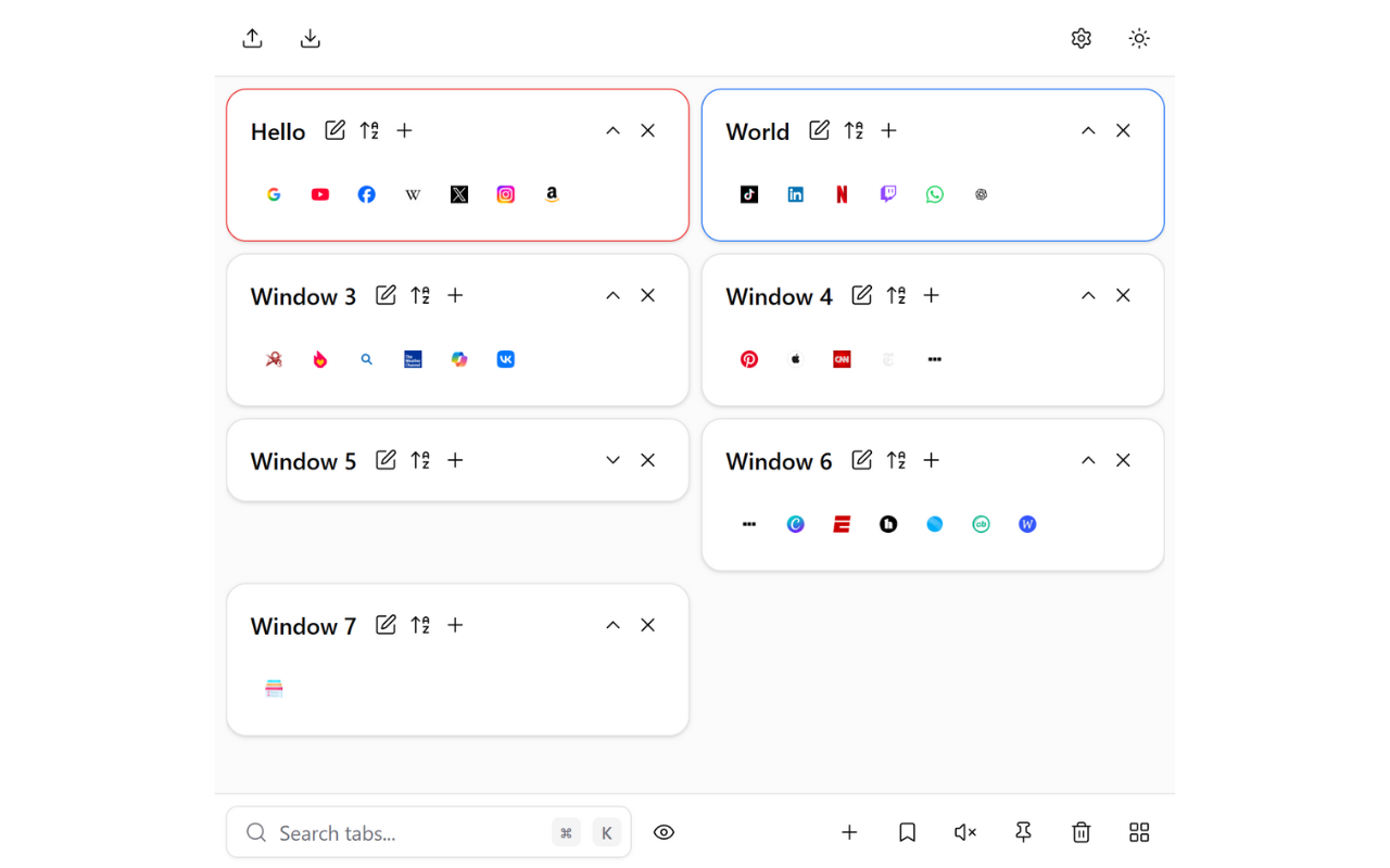 Simple Tab Manager - 截图 2