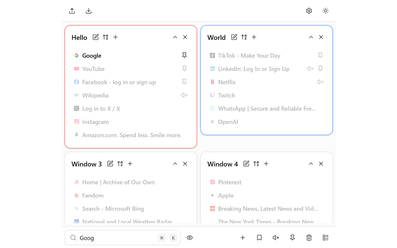 Simple Tab Manager - 截图 5