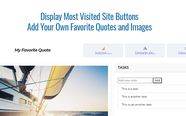 3XFocus - Custom StartPage & Dashboard - 截图 3