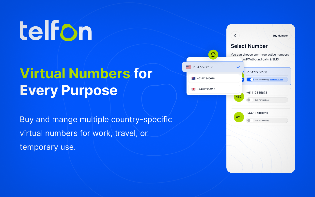 Telfon: Virtual Phone System - 截图 2