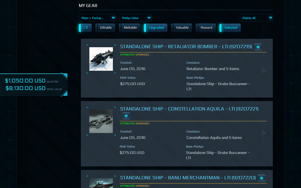 Star Citizen Hangar XPLORer (Dwayde's mod) - 截图 1