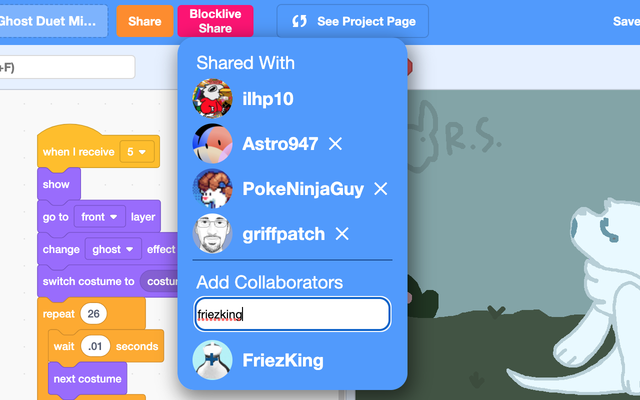 Blocklive: Scratch Realtime Collaboration! - 截图 3
