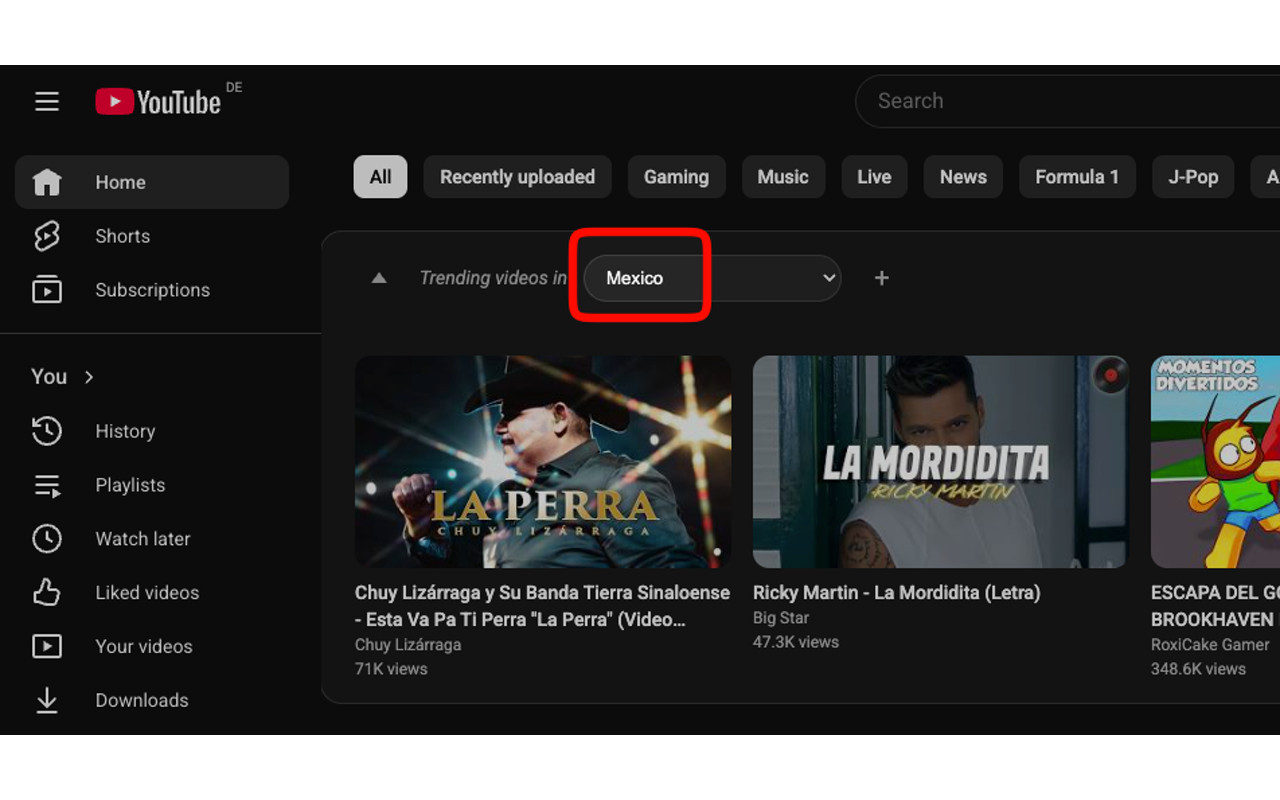 YouTube Trends - 截图 3
