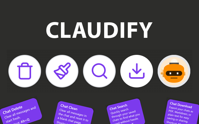 Claudify - The Ultimate Toolbox for Claude.ai - 截图 2