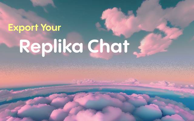 Replika Export: Chat, Diary, Memory - 截图 2