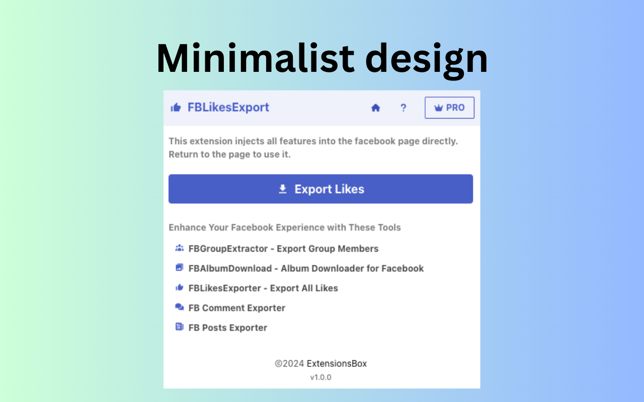 FB likes export - export facebook likes - 截图 3