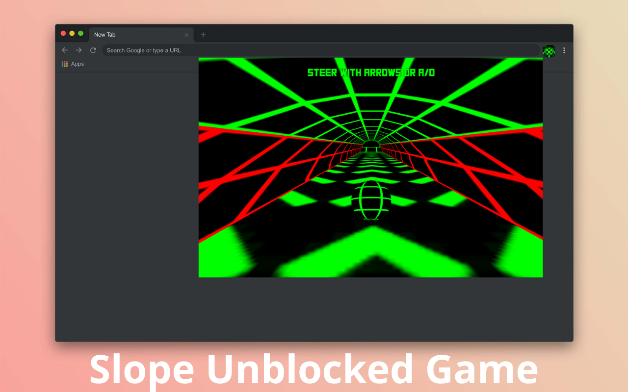 Slope Unblocked Game - 截图 1