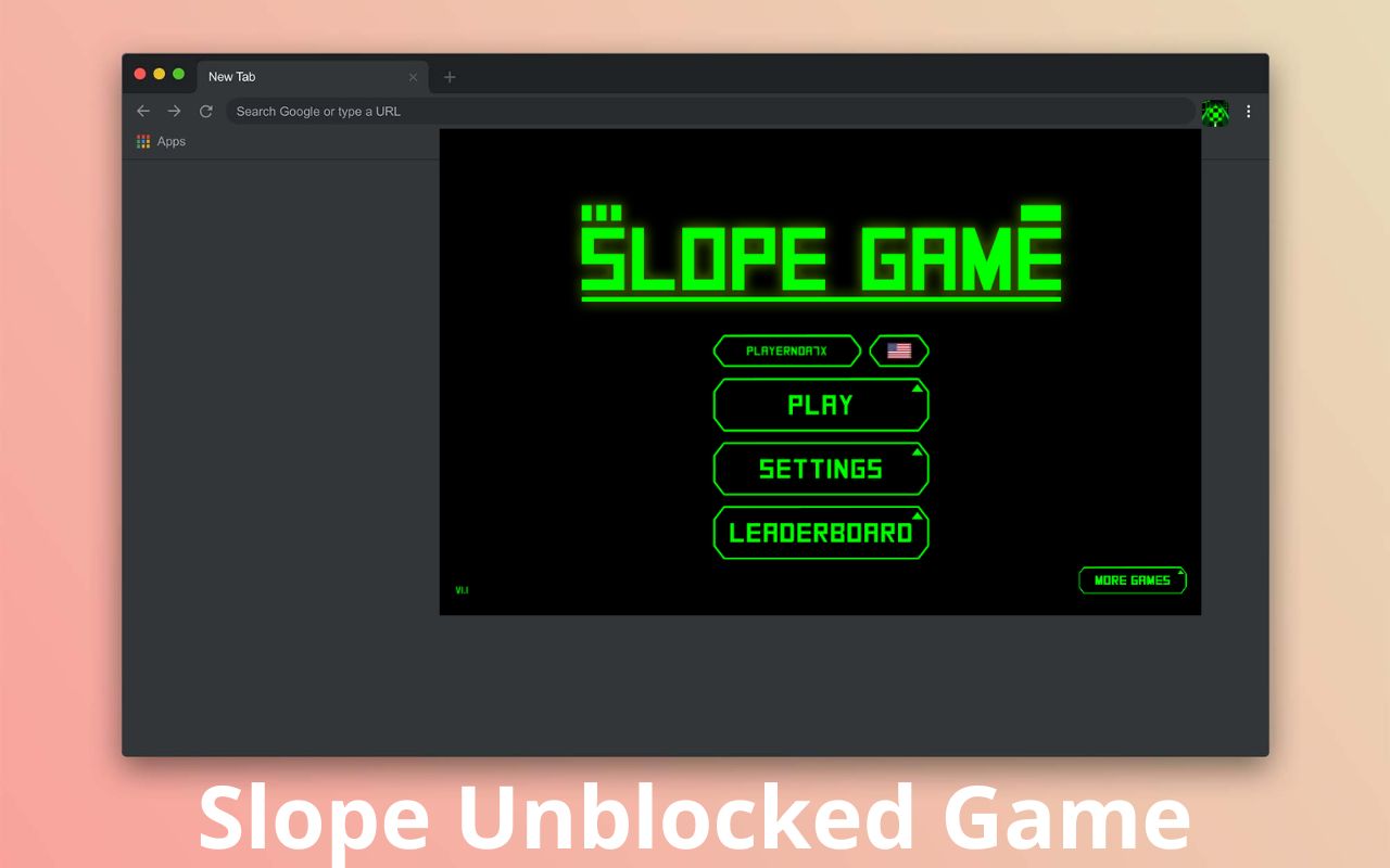 Slope Unblocked Game - 截图 3