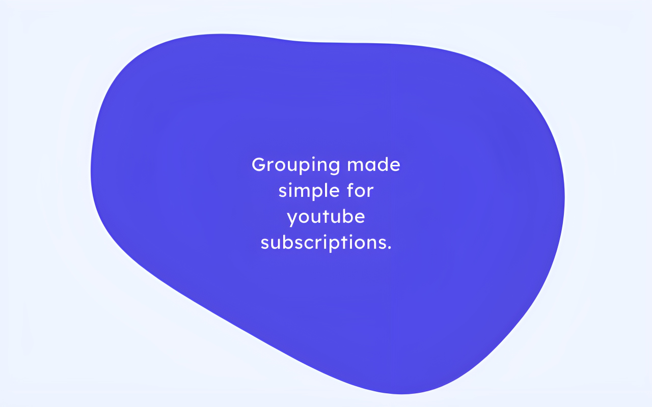 Groupify Youtube Organize - 截图 3