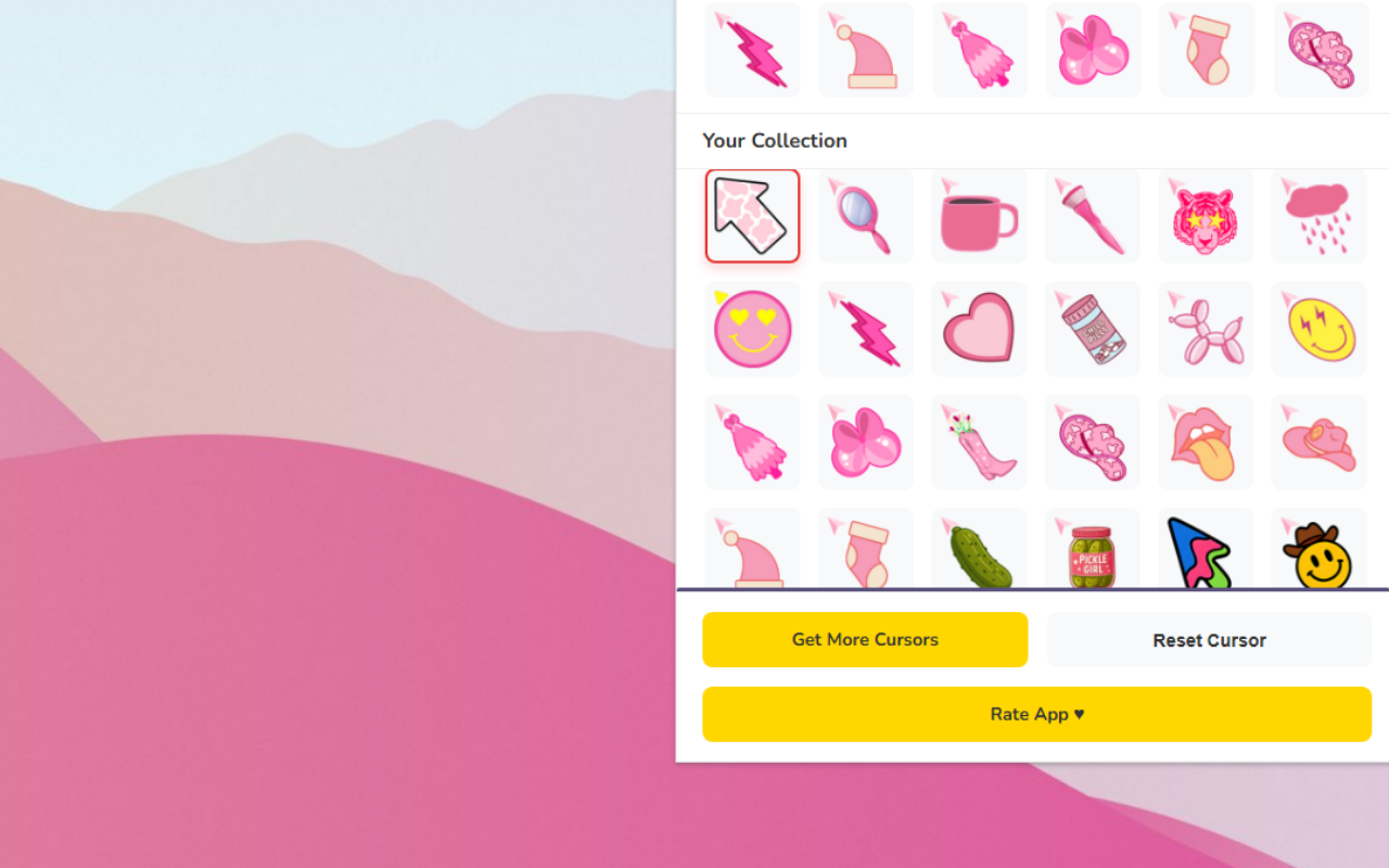 Preppy Cursor ★ Custom Cursor for Chrome™ - 截图 1