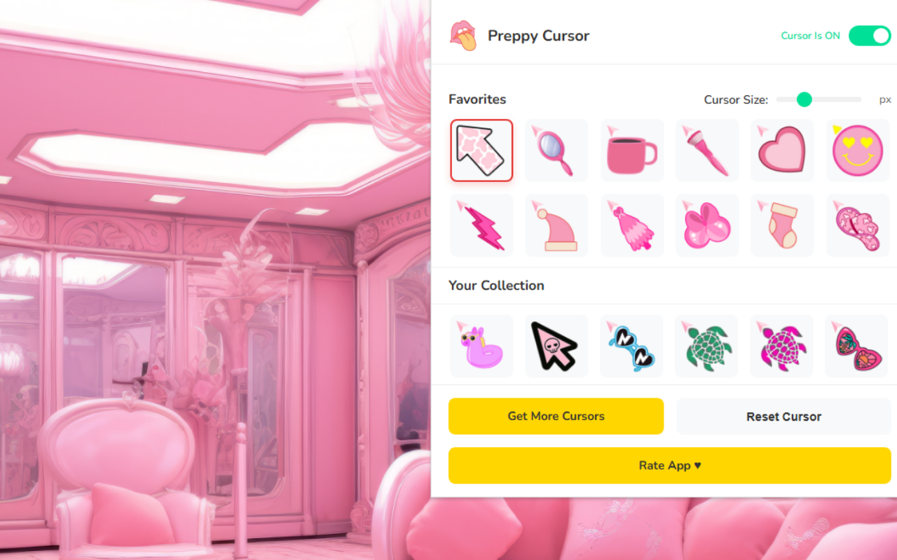 Preppy Cursor ★ Custom Cursor for Chrome™ - 截图 2