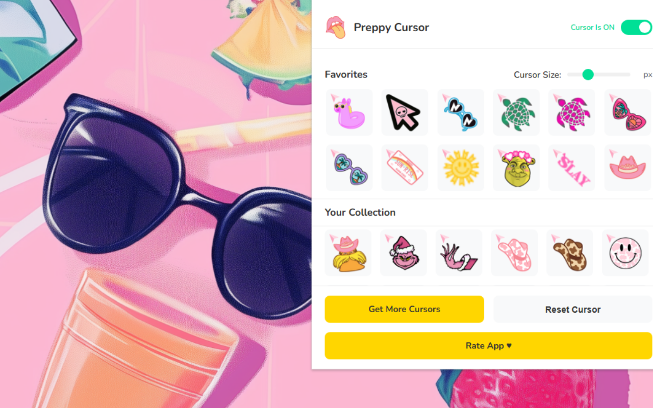 Preppy Cursor ★ Custom Cursor for Chrome™ - 截图 4