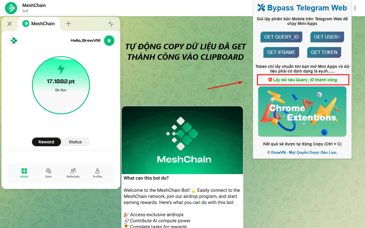 Bypass Telegram Web - 截图 1