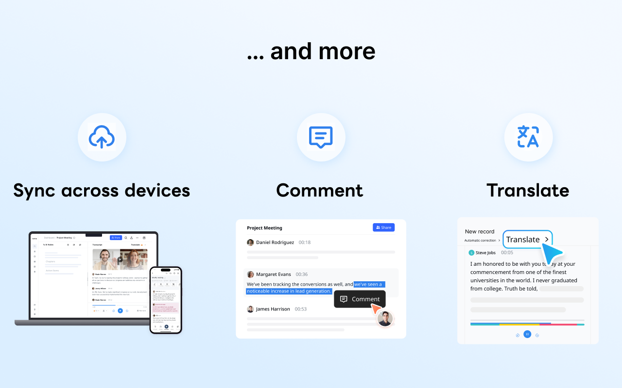 Notta: AI Meeting Notetaker & Audio Transcription - 截图 4