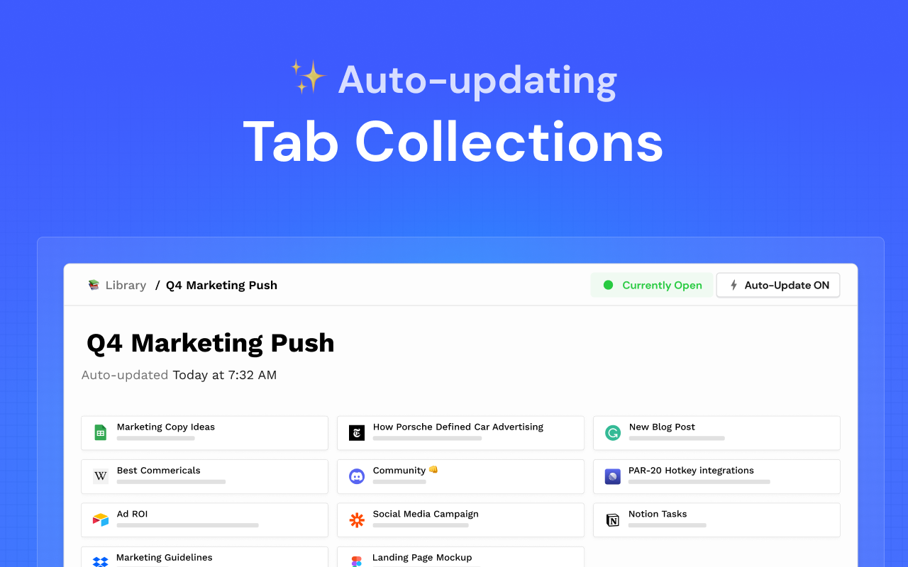 Partizion — Tab and Session Manager - 截图 1