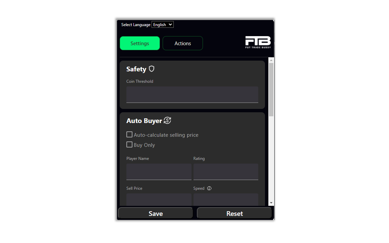 FUT Trade Buddy Autobuyer & Sniping Bot - 截图 2
