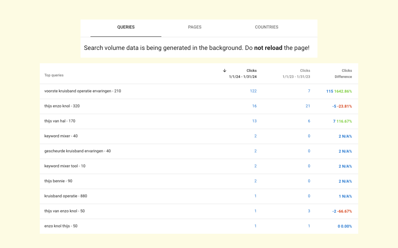 Google Search Console Enhanced Analytics - 截图 3