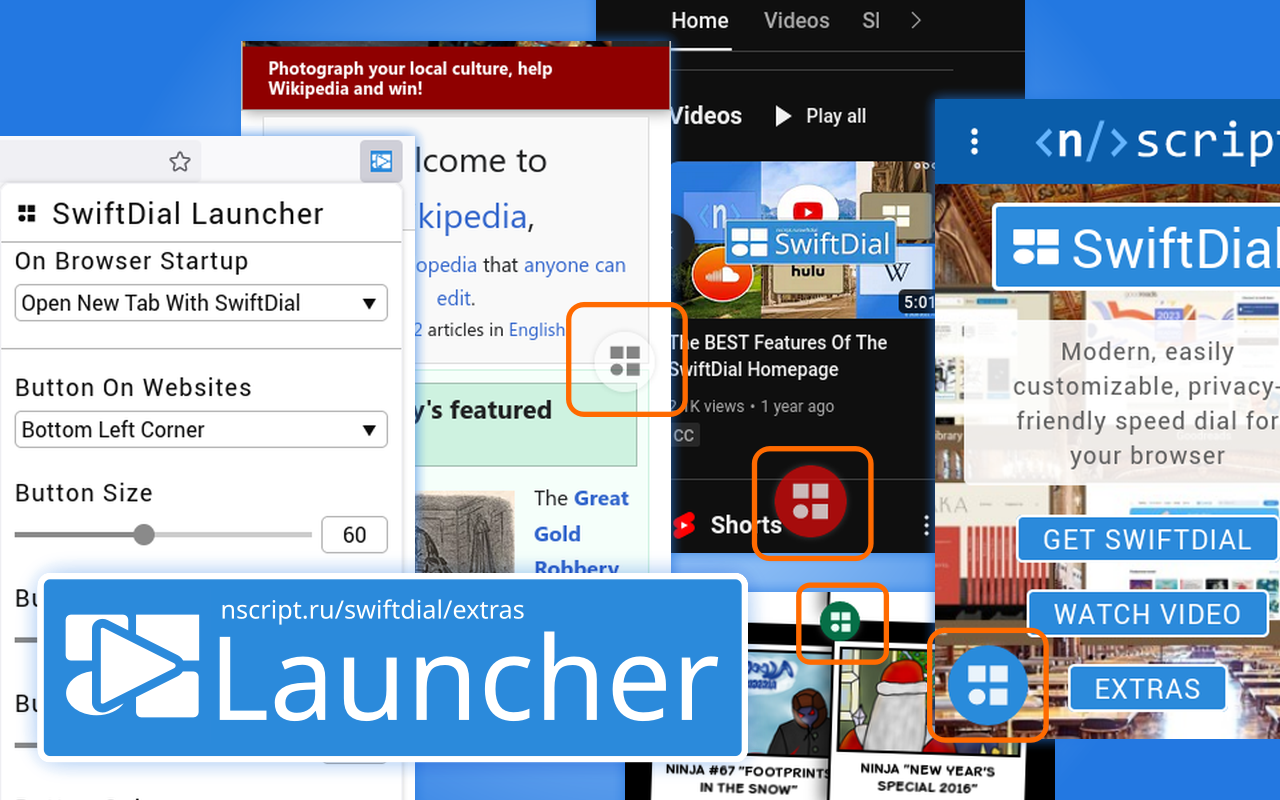 SwiftDial Launcher - 截图 1