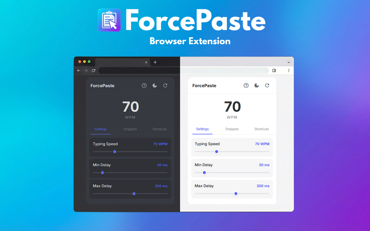 ForcePaste - Smart Clipboard Typer - 截图 2
