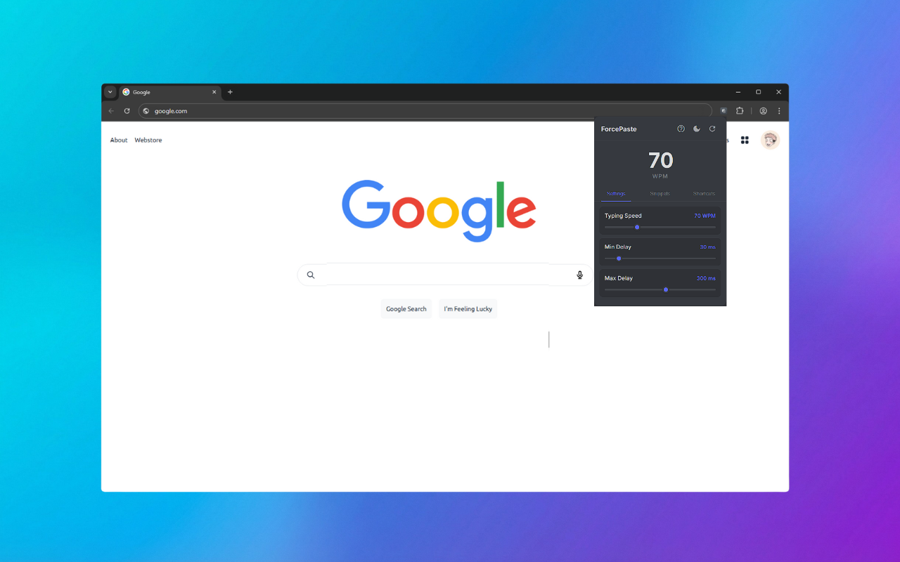 ForcePaste - Smart Clipboard Typer - 截图 3