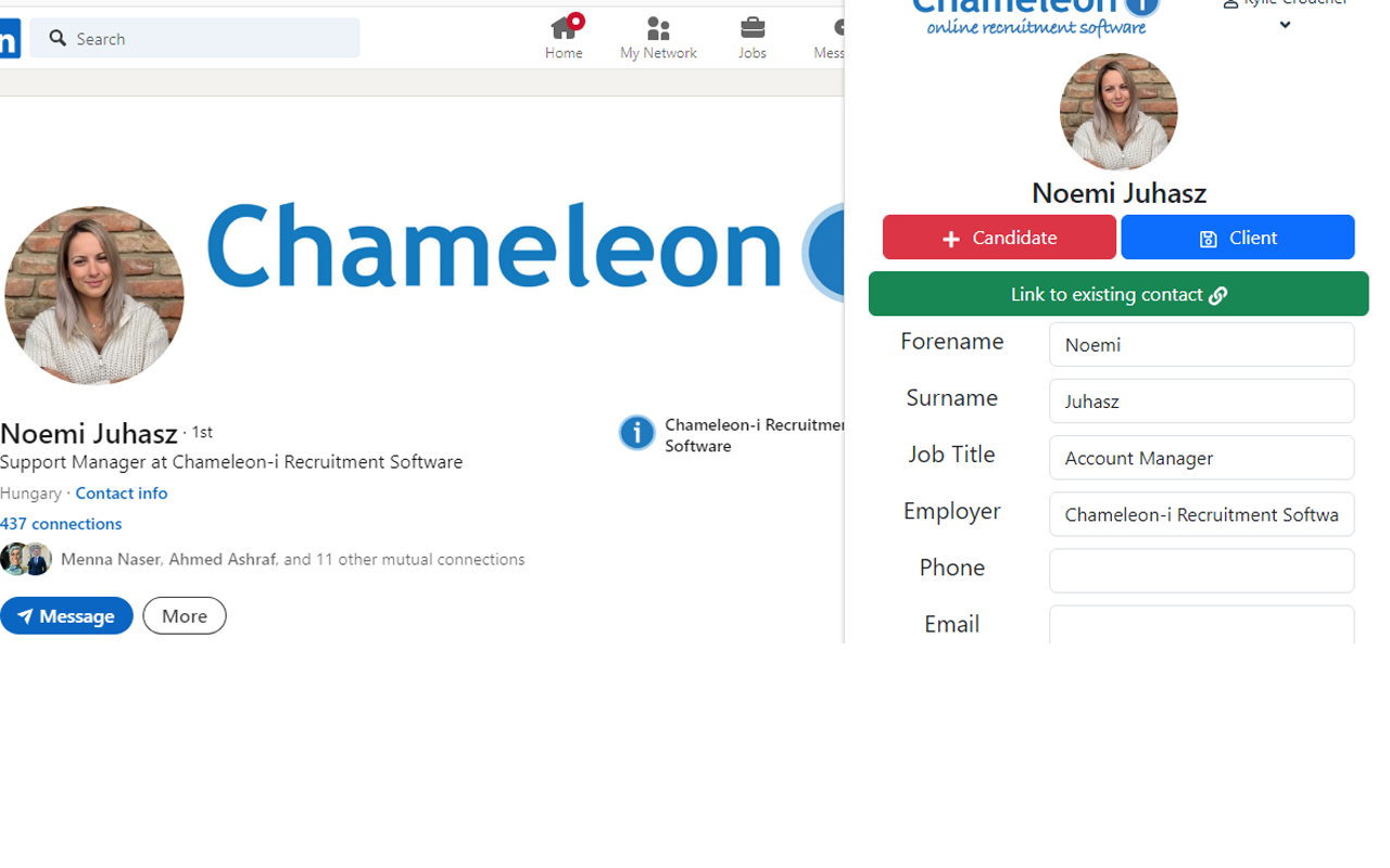 Chameleon-i Chrome Extension - 截图 4