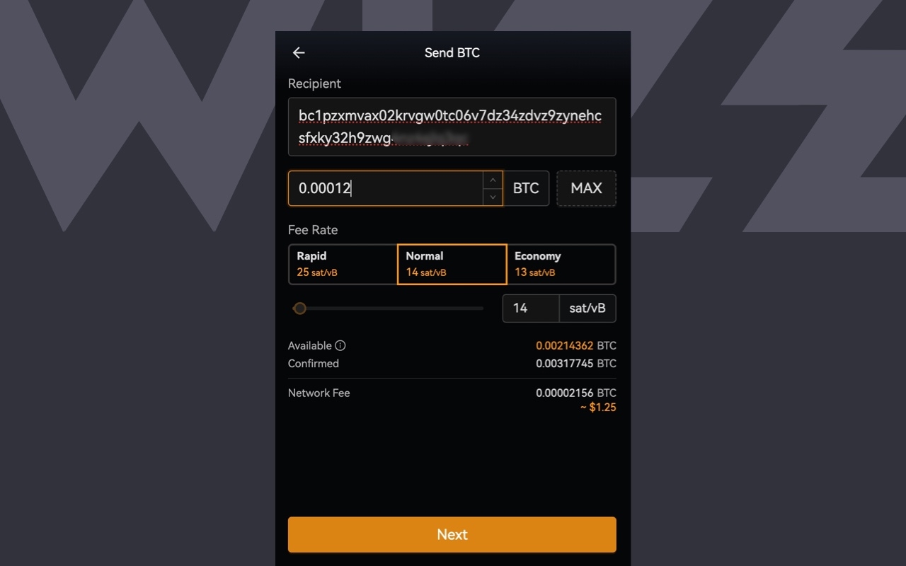 Wizz Wallet - 截图 3