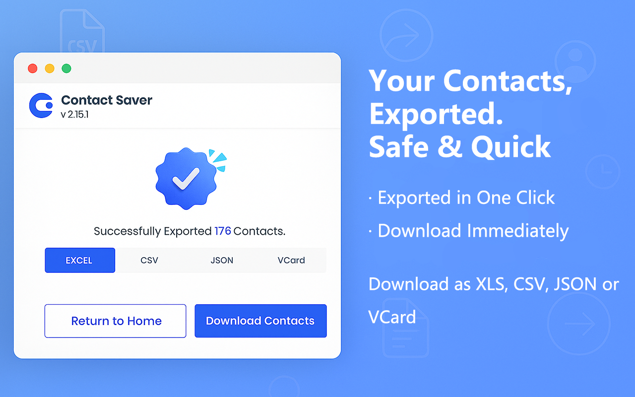 WhatsApp联系人保存器与联系人提取器 - contact-saver.com - 截图 2