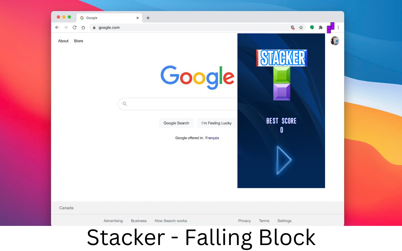 Stacker - Falling Block - 截图 2