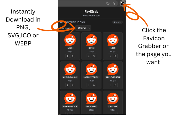 FaviGrab: Favicon Grabber - 截图 2
