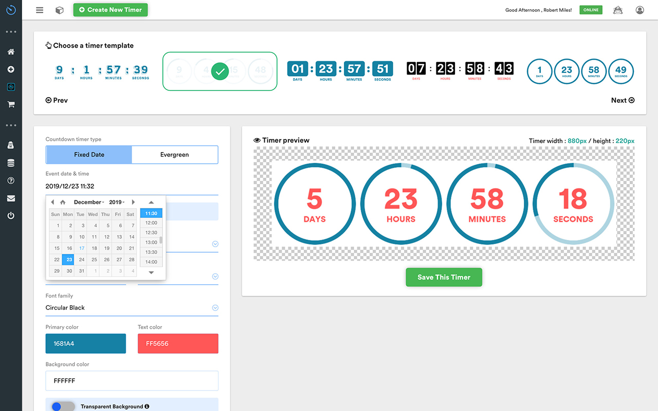 Email Countdown Timers | Mailtimers - 截图 2