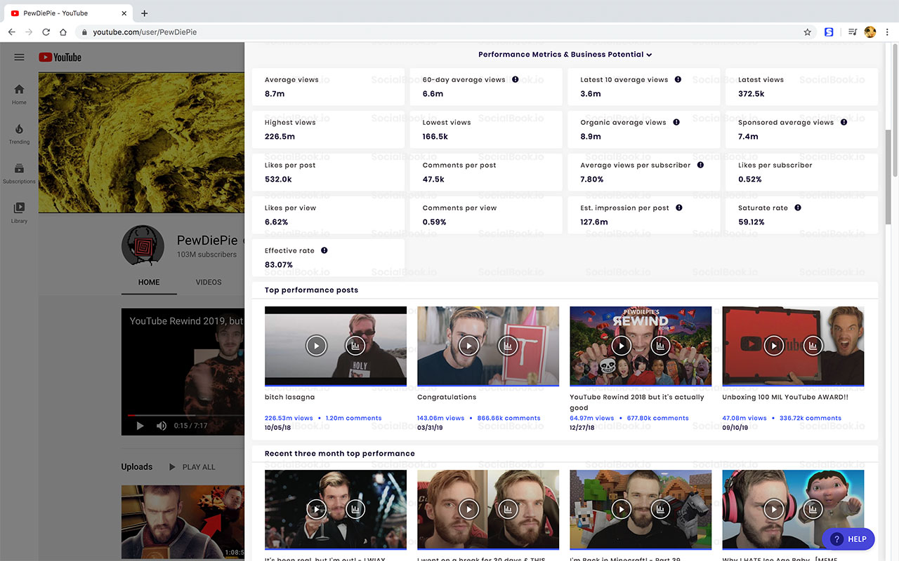 SocialBook Checker - 截图 2