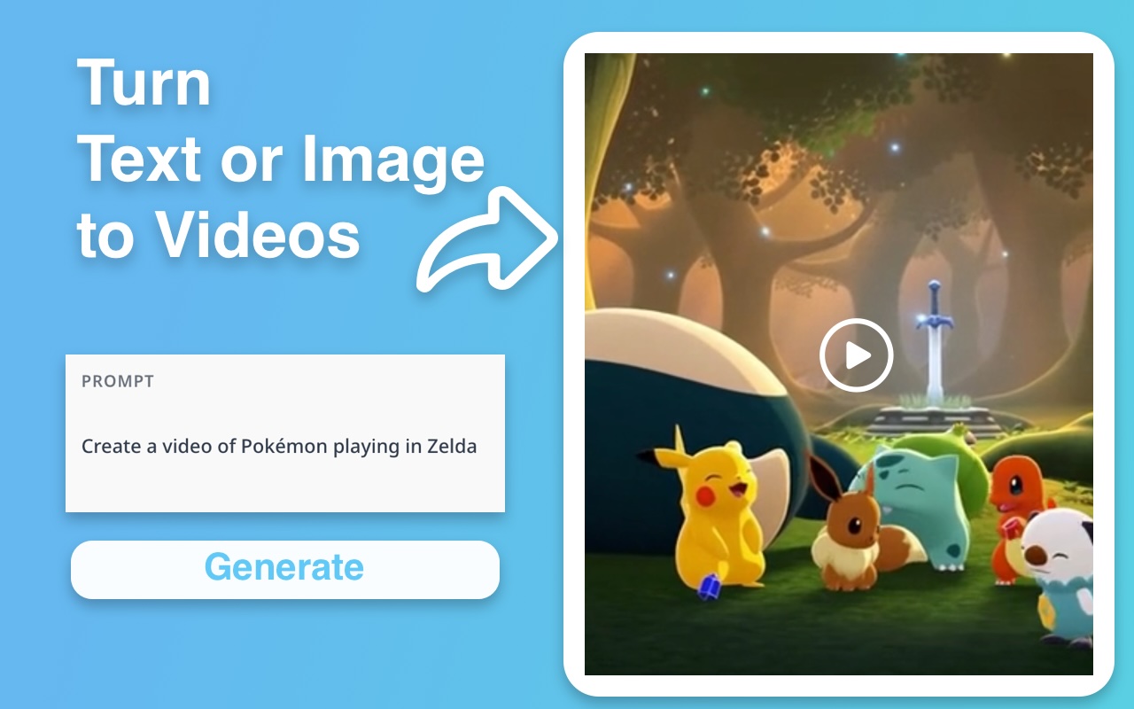 AI Video Generator | Text & Image to Video with Sora 2 - 截图 1