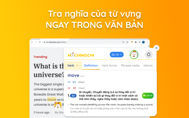 Mochi Dictionary Extension - 截图 1