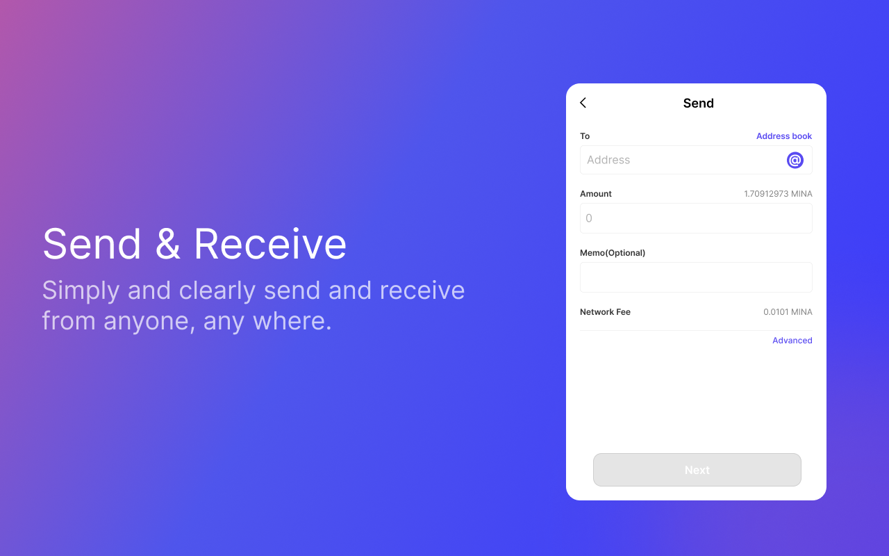Auro Wallet - 截图 5