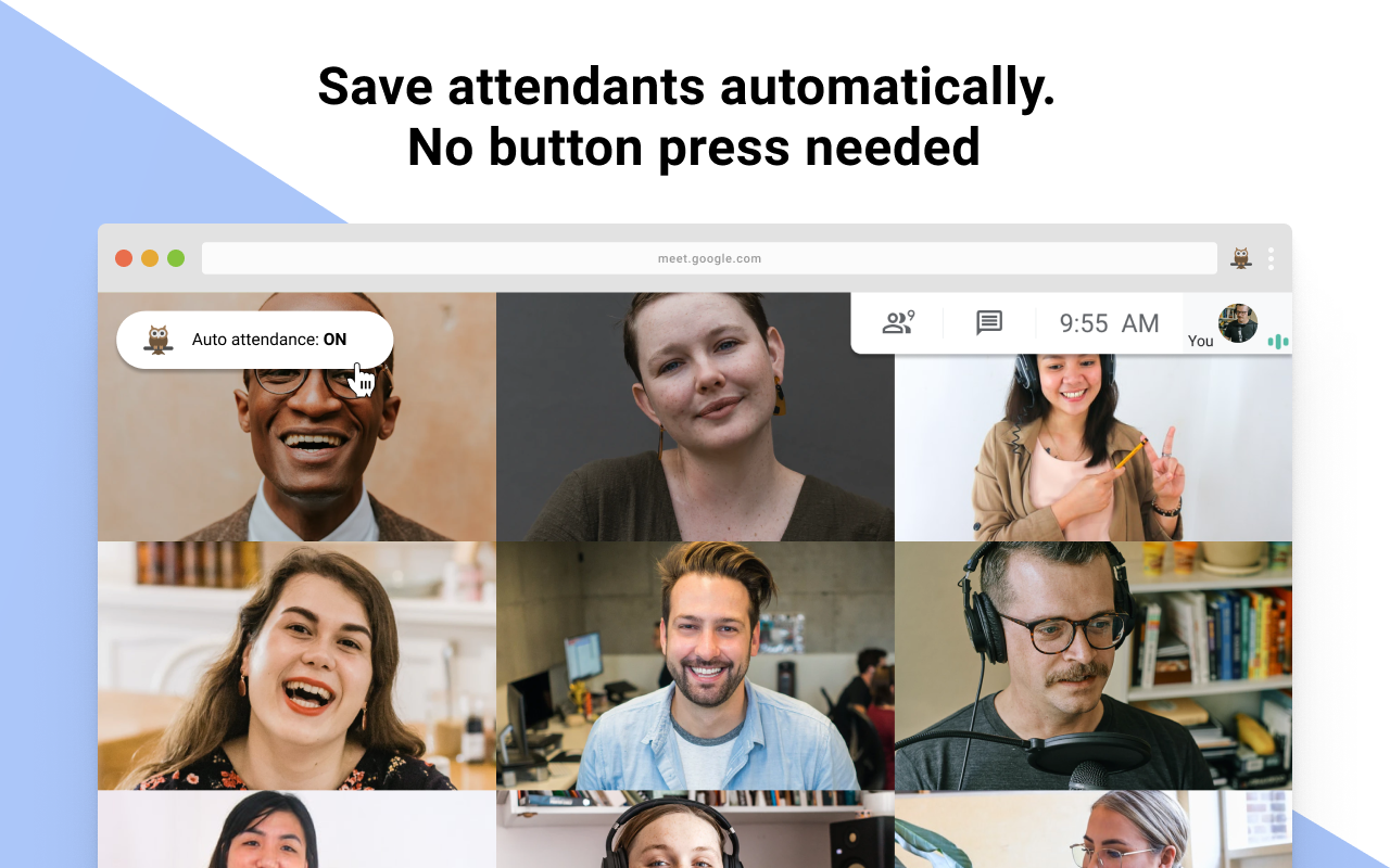 Google Meet Attendance List - 截图 2