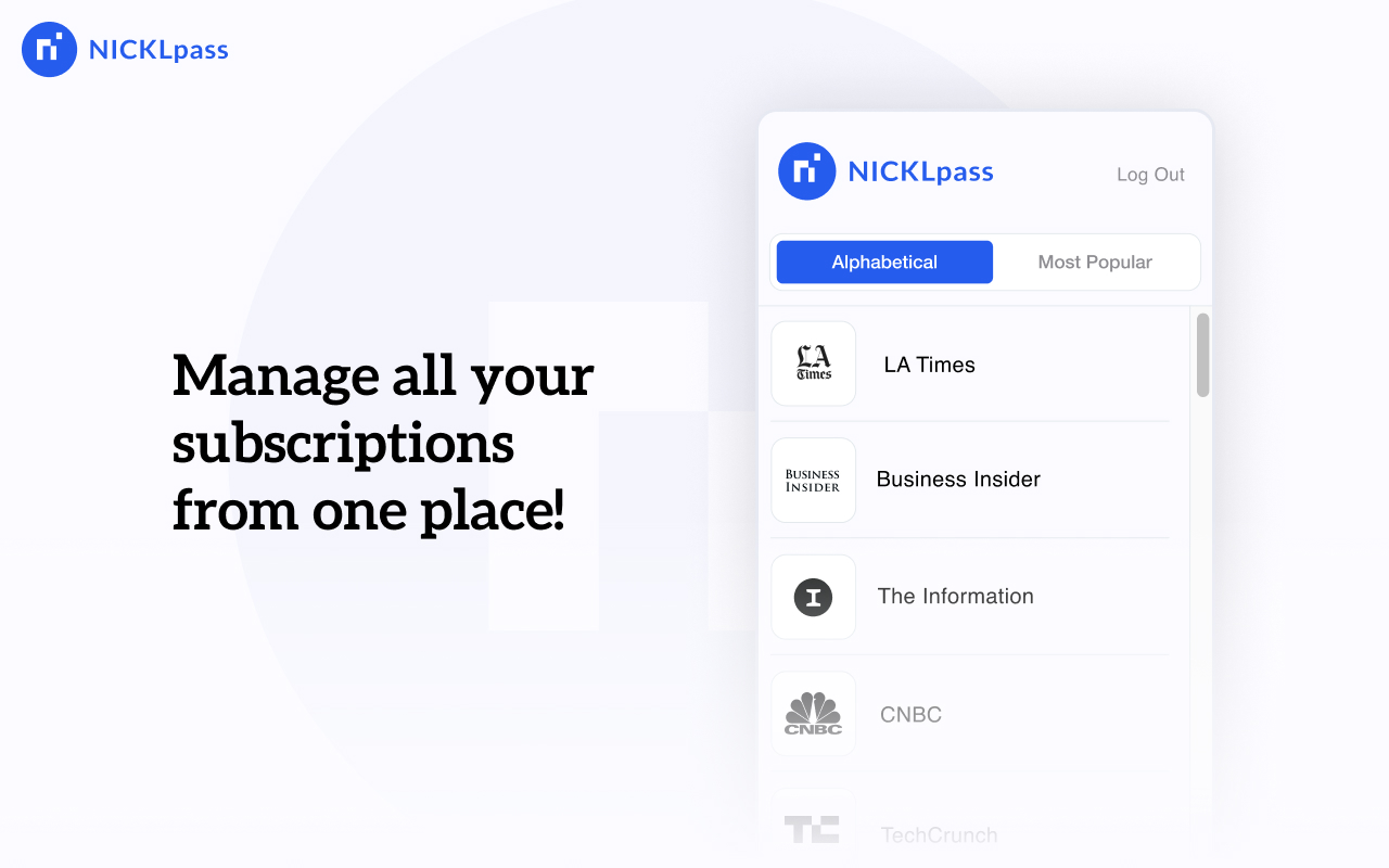 NICKLpass - No news paywalls, Save money - 截图 3