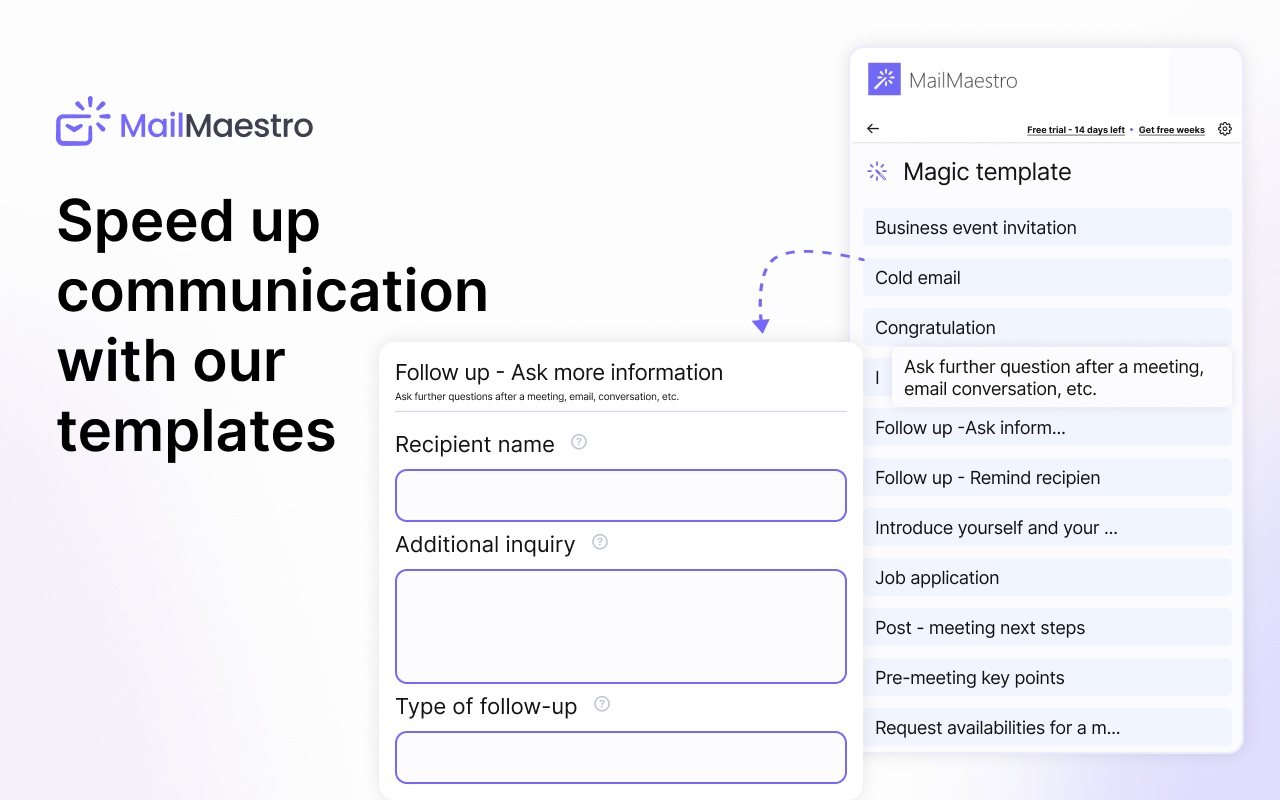 MailMaestro - Gmail AI assistant - 截图 5