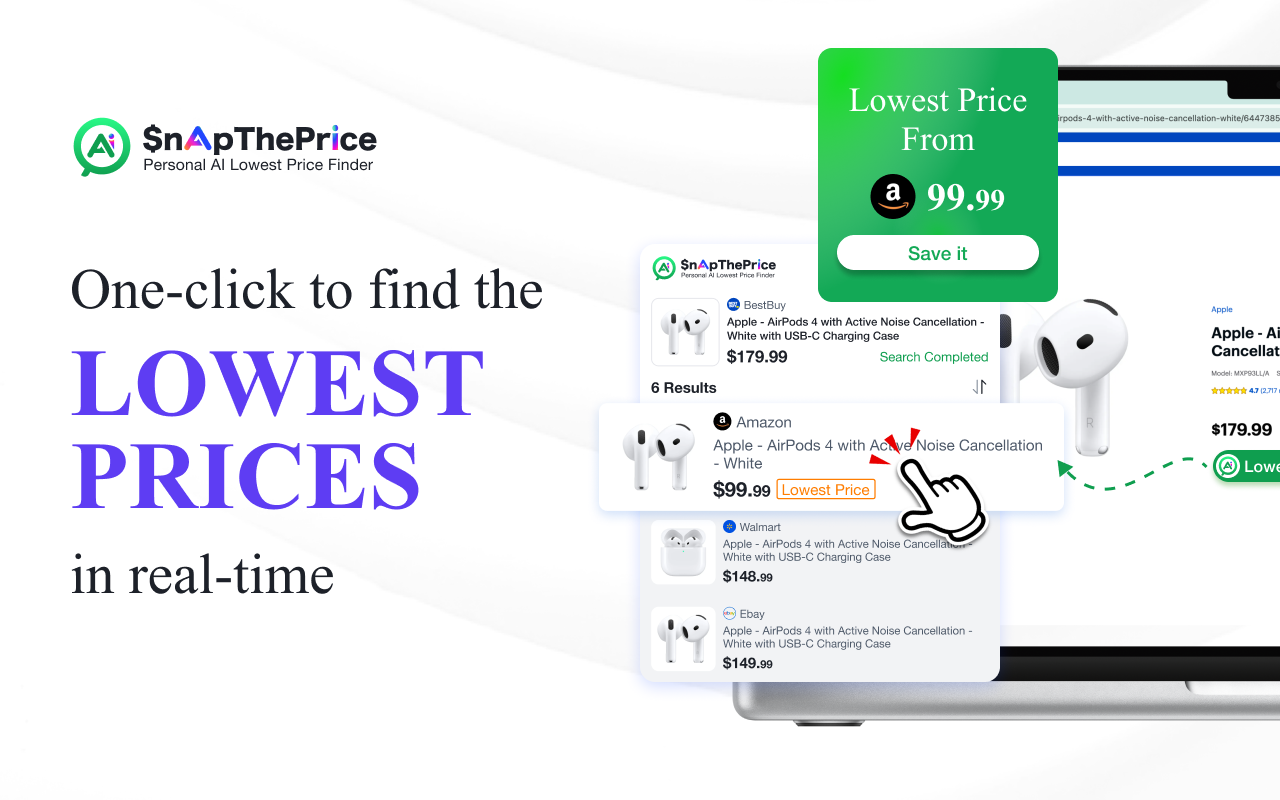 SnapThePrice: Real-time Price Tracker & AI Shopping Assistant - 截图 4